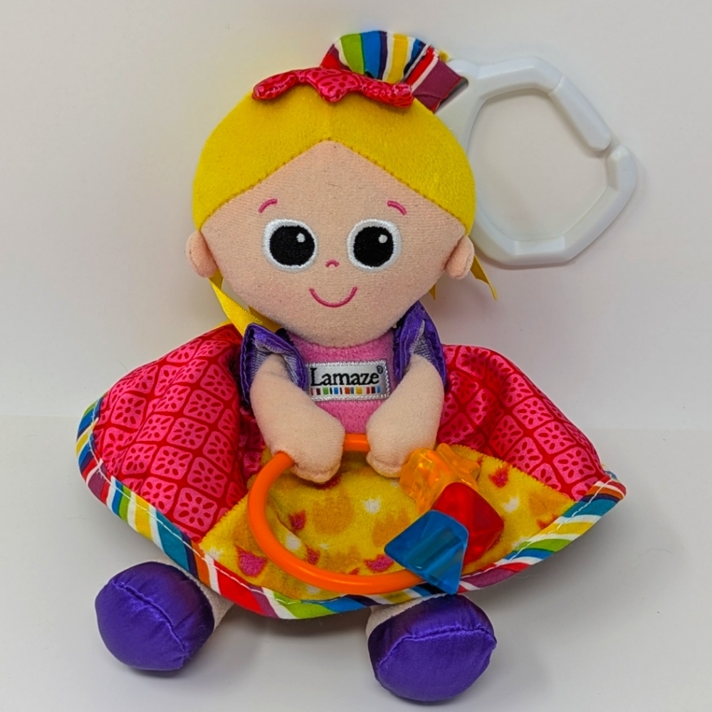 Lamaze Doll Baby Princess Sophie Clip N Go Sensory